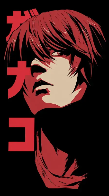Minimalist Anime Inspired Tshirt Designs