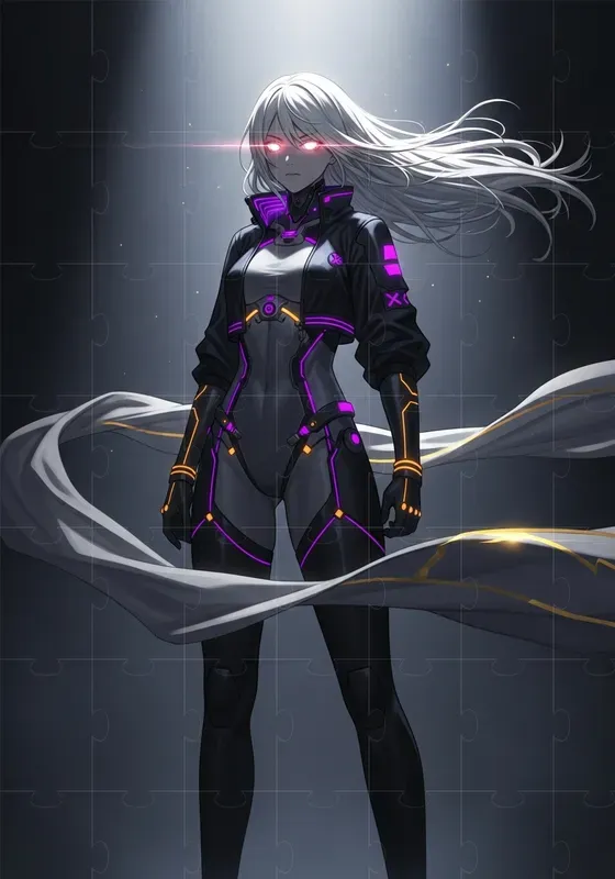Dark Anime Power Girls