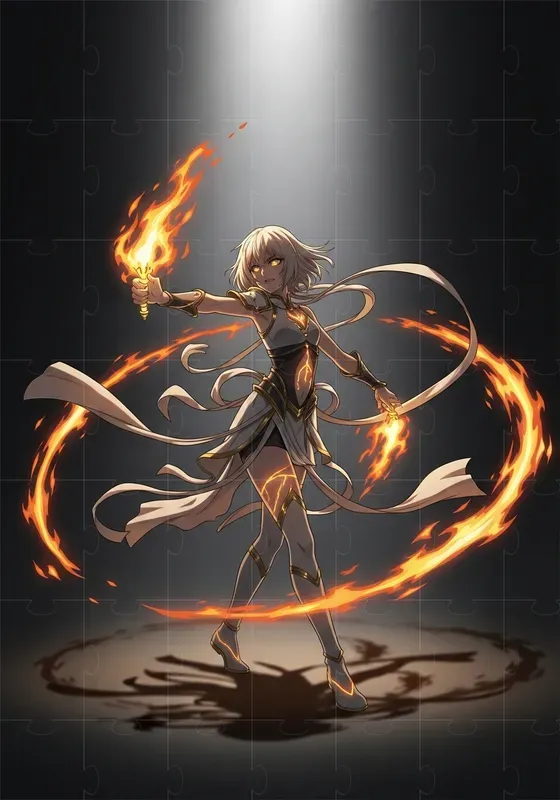 Dark Anime Power Girls