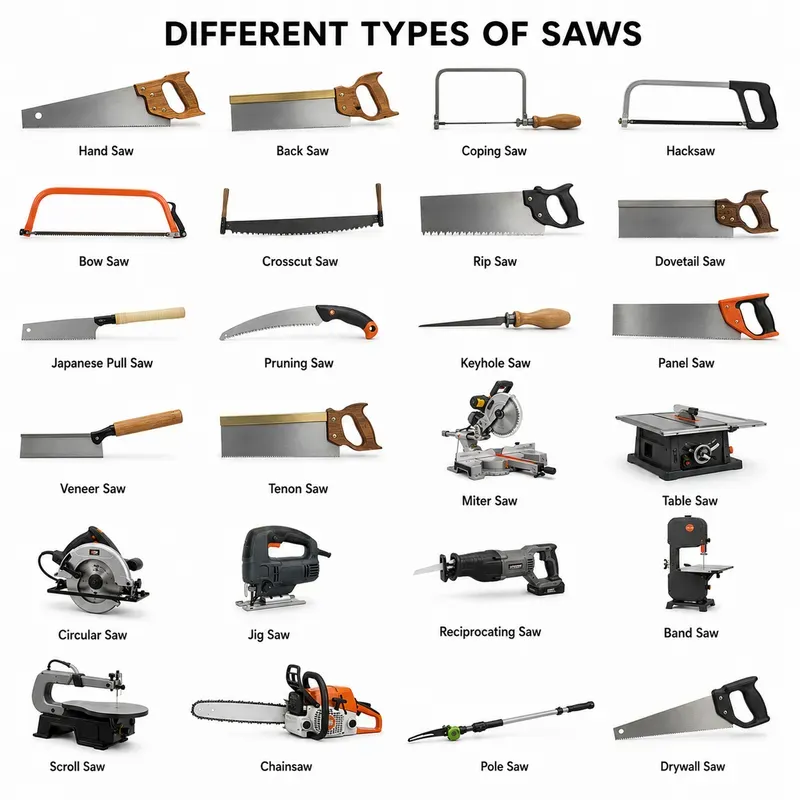 Minimalist Tool Reference Posters