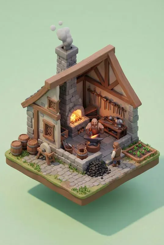 Pro 3D Isometric Microworld Generator