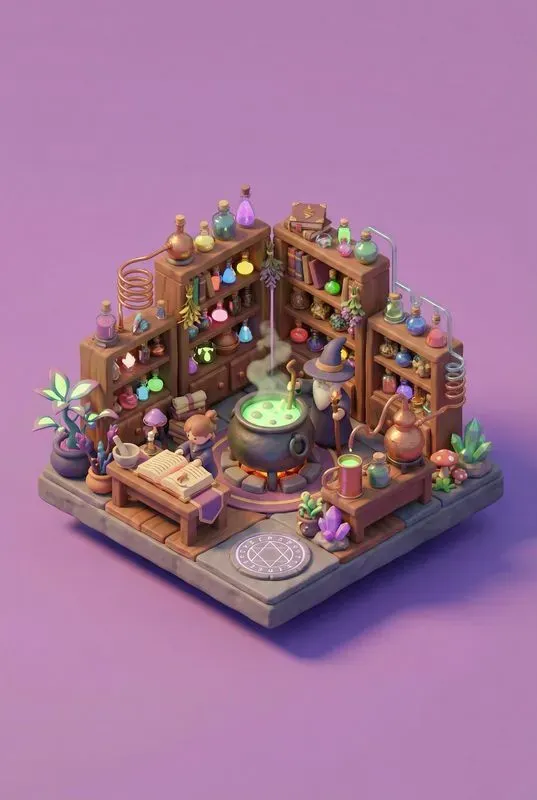 Pro 3D Isometric Microworld Generator
