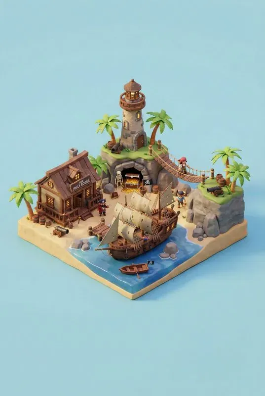 Pro 3D Isometric Microworld Generator