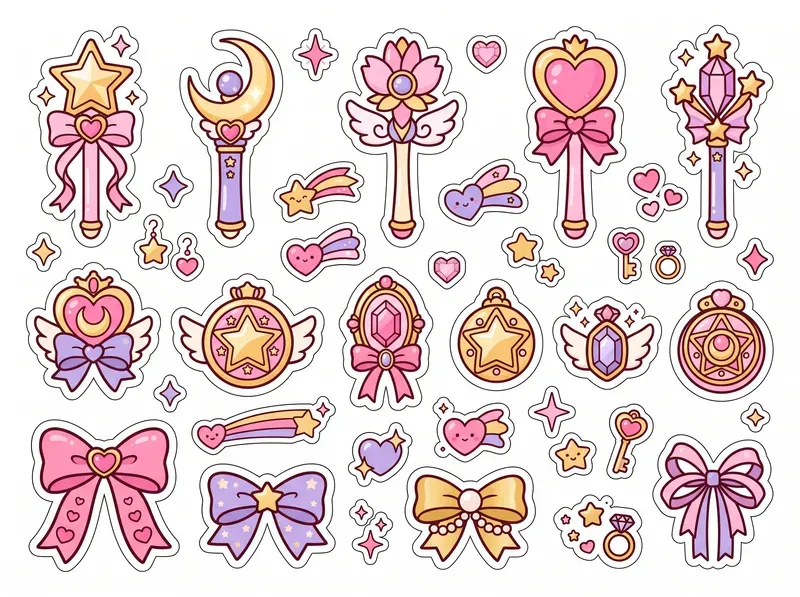 Kawaii Sticker Sheet Packs