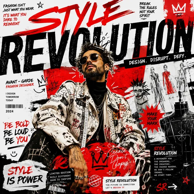 Urban Graffiti Editorial Posters