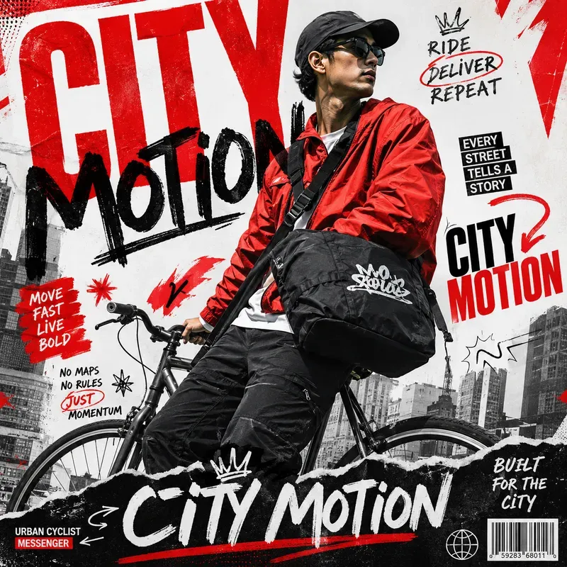 Urban Graffiti Editorial Posters