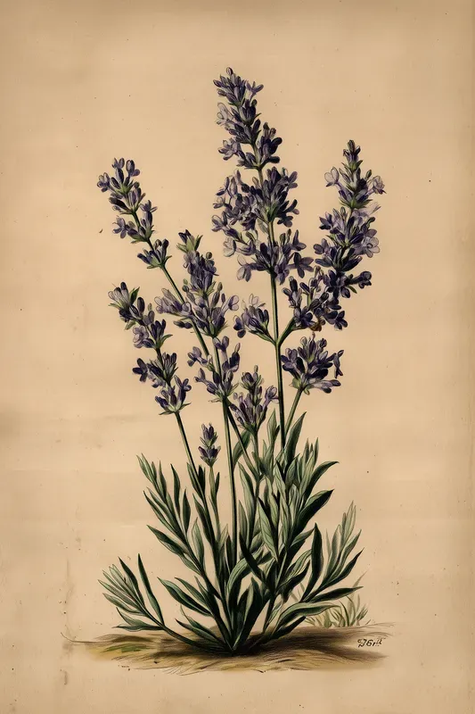 Vintage Botanical Illustration Generator