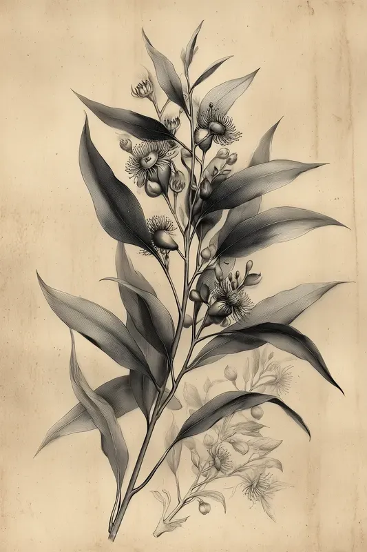 Vintage Botanical Illustration Generator
