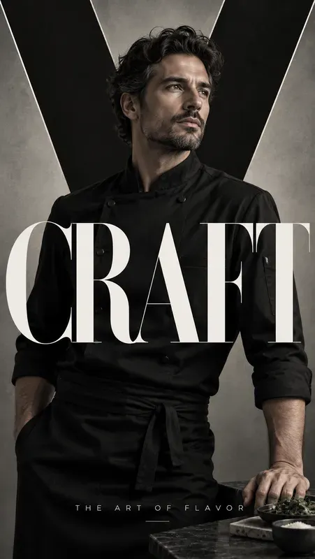 Luxury Editorial Poster Generator