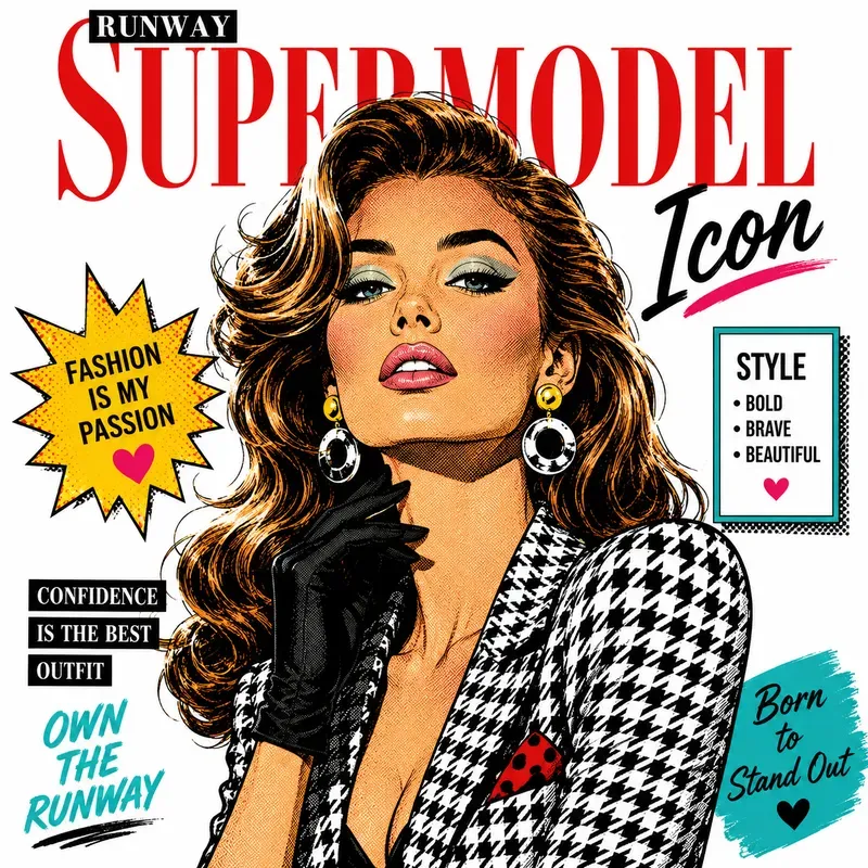 Pop Art Fashion Diva Creators