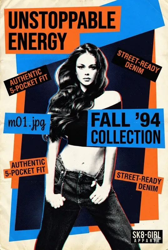 Photos To 90s Magazine Ad Posters