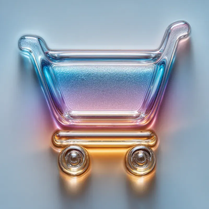 Glassmorphic UI Concept Icons