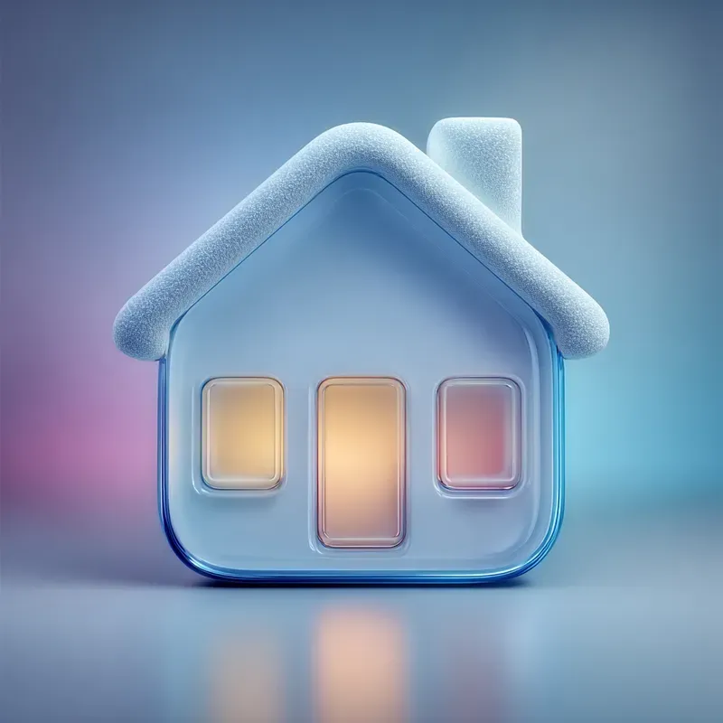 Glassmorphic UI Concept Icons