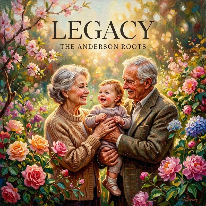 Artistic Family Legacy Album Cover Art