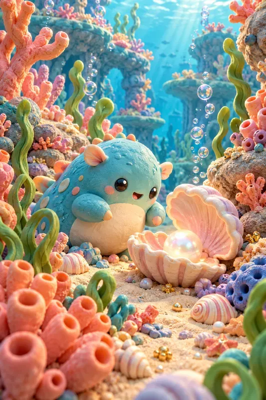 Clay Ocean Monster Explorers