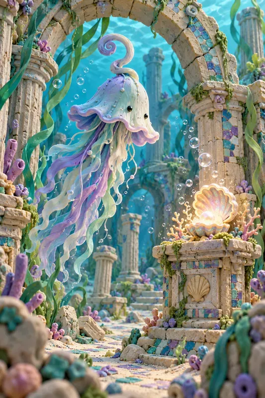 Clay Ocean Monster Explorers