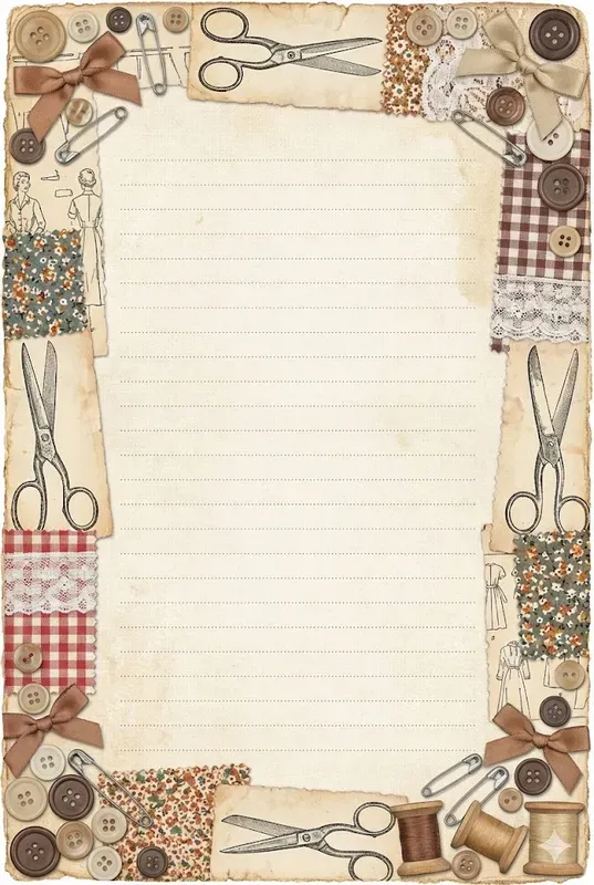 Printable Vintage Junk Journal Pages