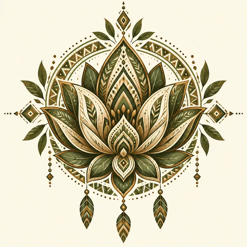 Tribal Boho Handcrafted Emblems