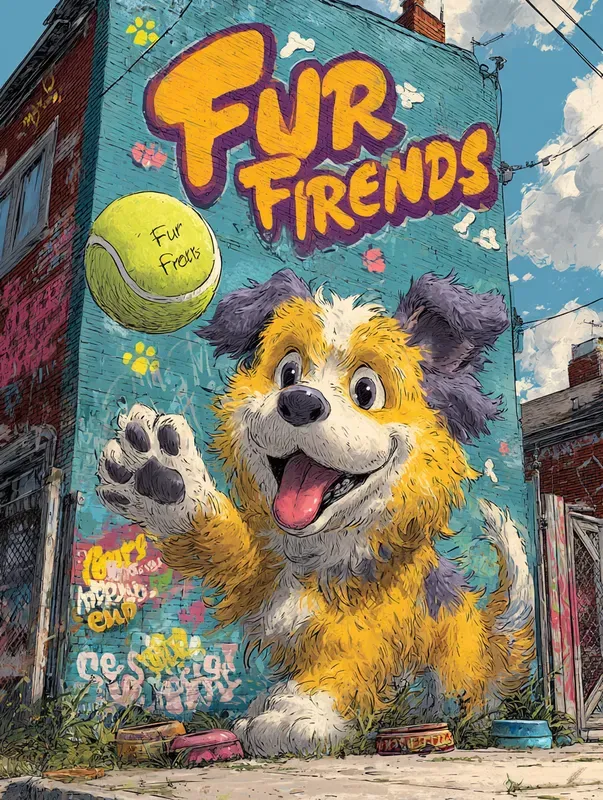 Cartoon Wall Posters For Shops