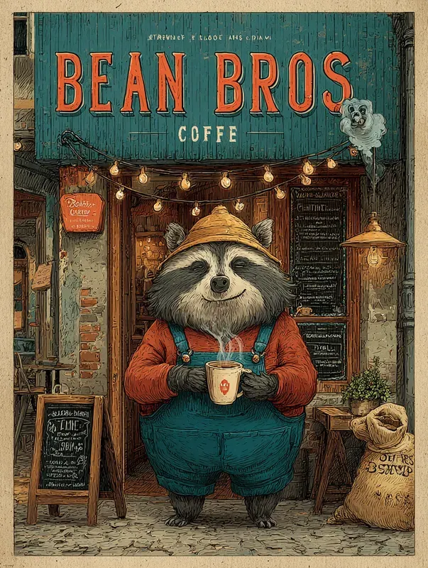Cartoon Wall Posters For Shops