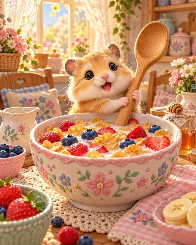 Cute Baby Breakfast Times