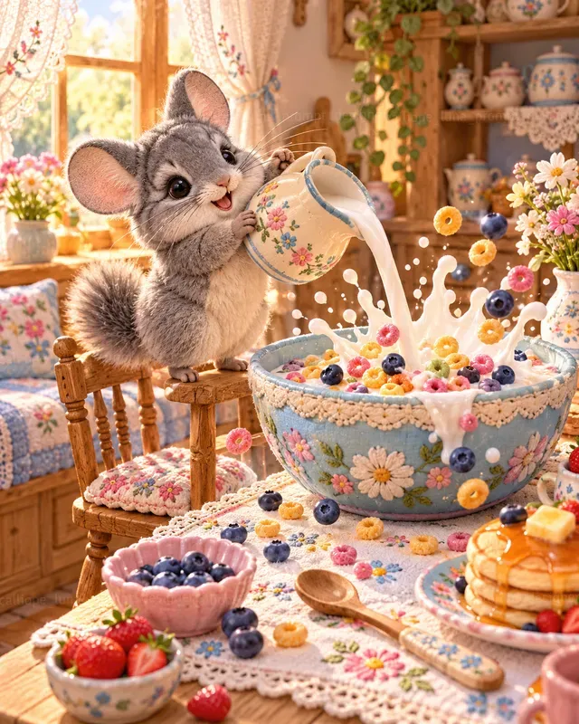 Cute Baby Breakfast Times