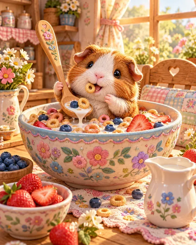 Cute Baby Breakfast Times