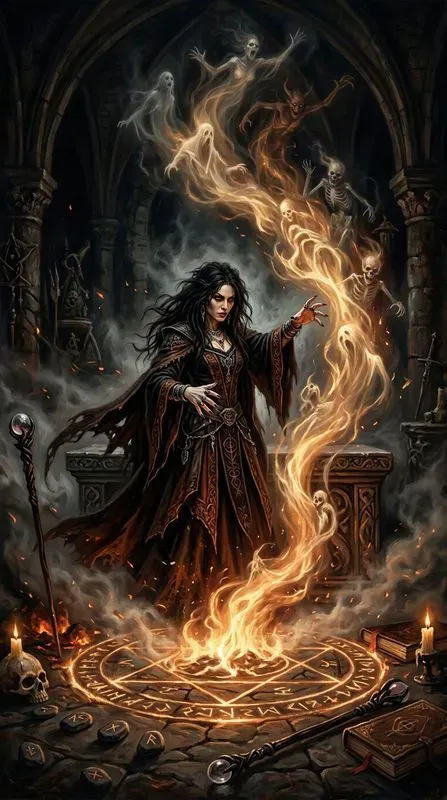 Halloween Spooky Dark Art Illustrations