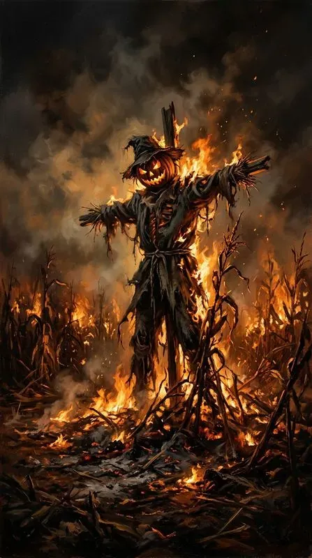 Halloween Spooky Dark Art Illustrations