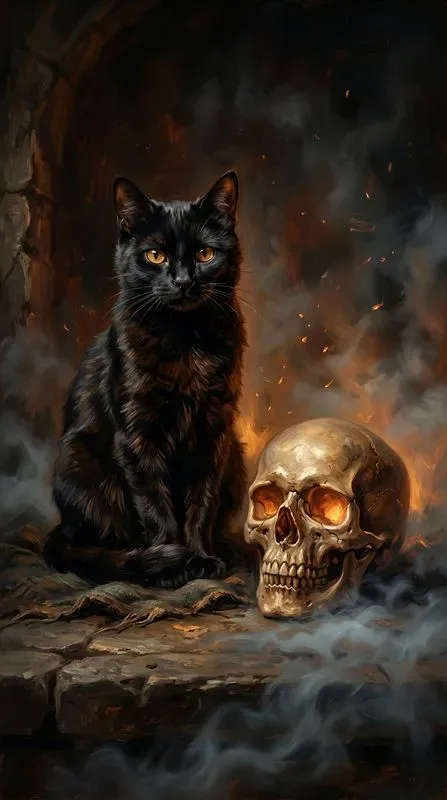 Halloween Spooky Dark Art Illustrations