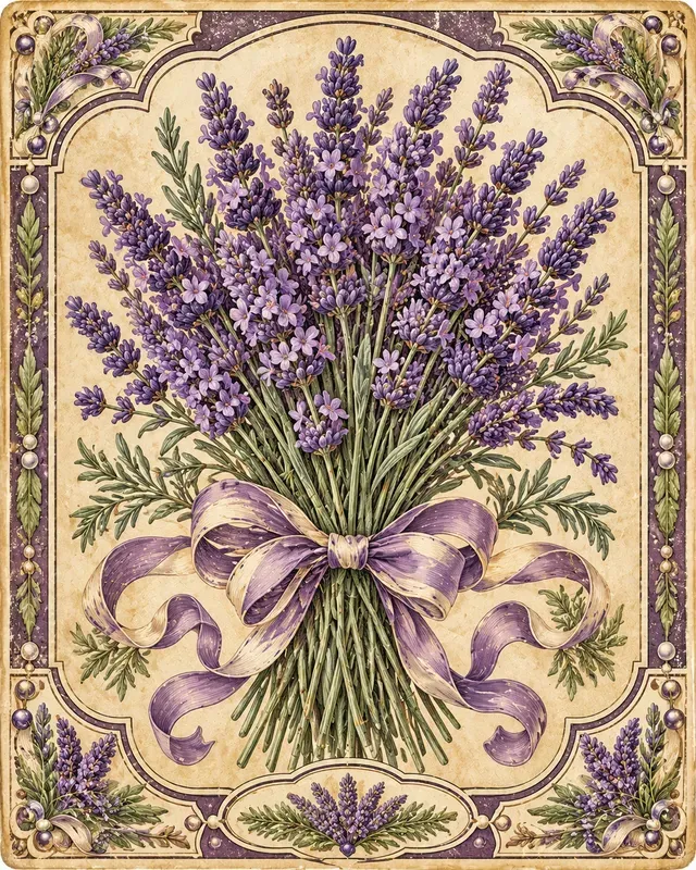 Heirloom Seed Packet Art