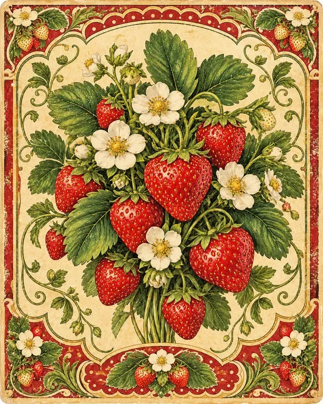 Heirloom Seed Packet Art