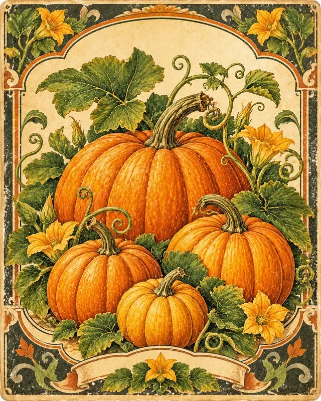Heirloom Seed Packet Art