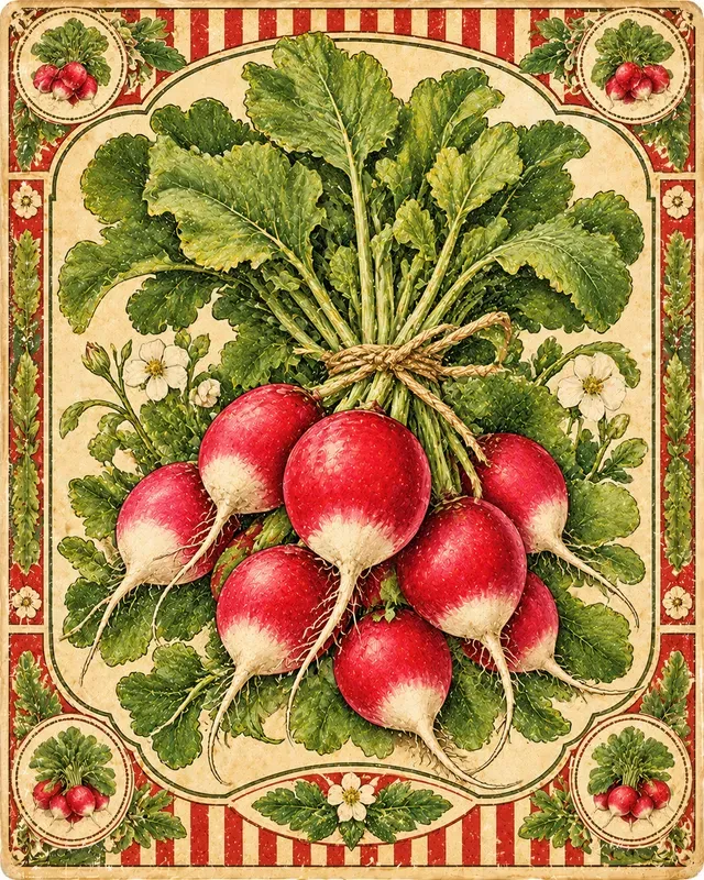 Heirloom Seed Packet Art