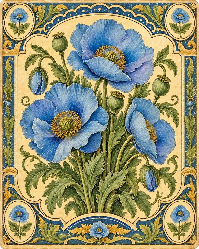 Heirloom Seed Packet Art