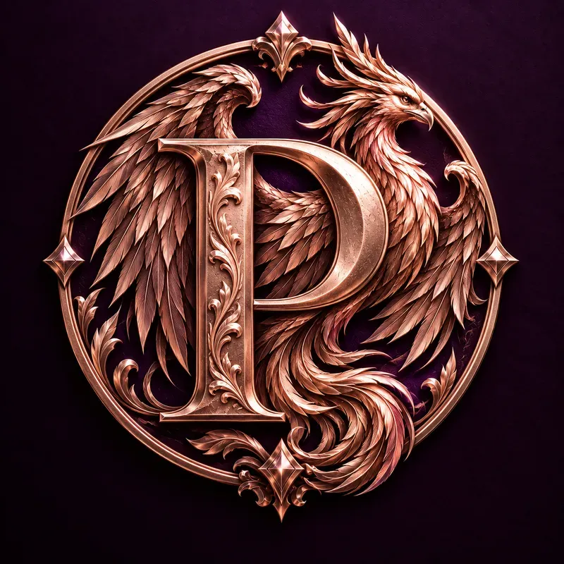 Luxury 3D Embossed Medallion Logos