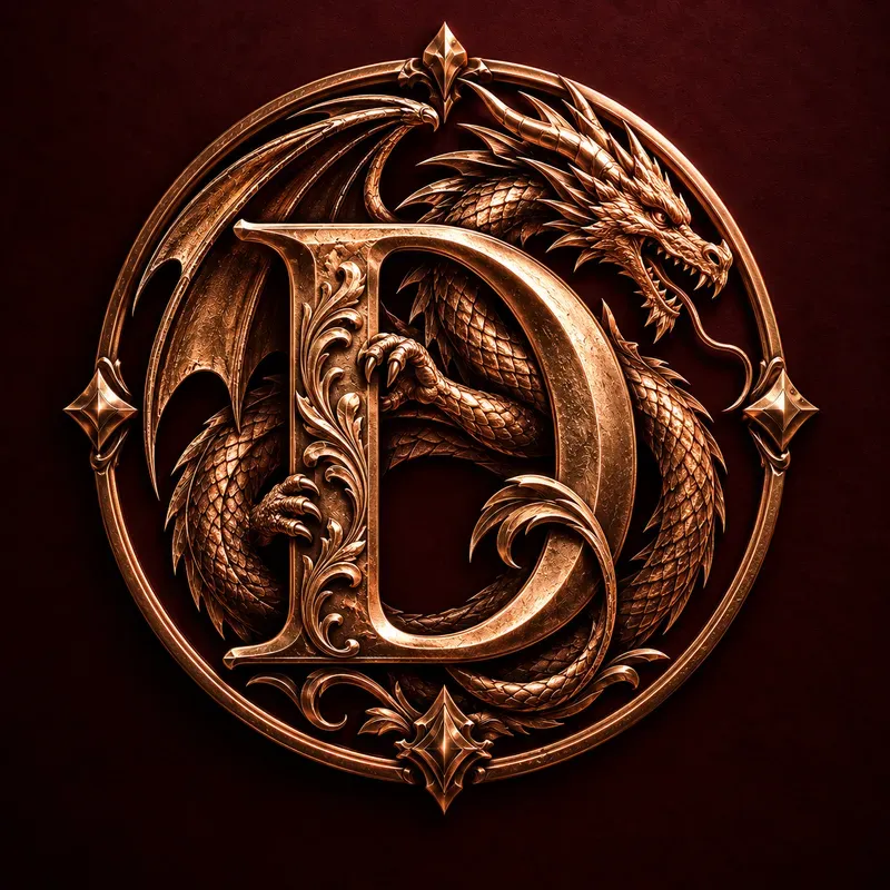 Luxury 3D Embossed Medallion Logos