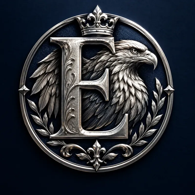 Luxury 3D Embossed Medallion Logos