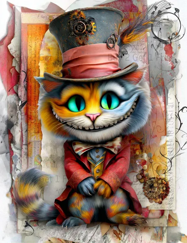 Alice In Steampunk World Junk Journals