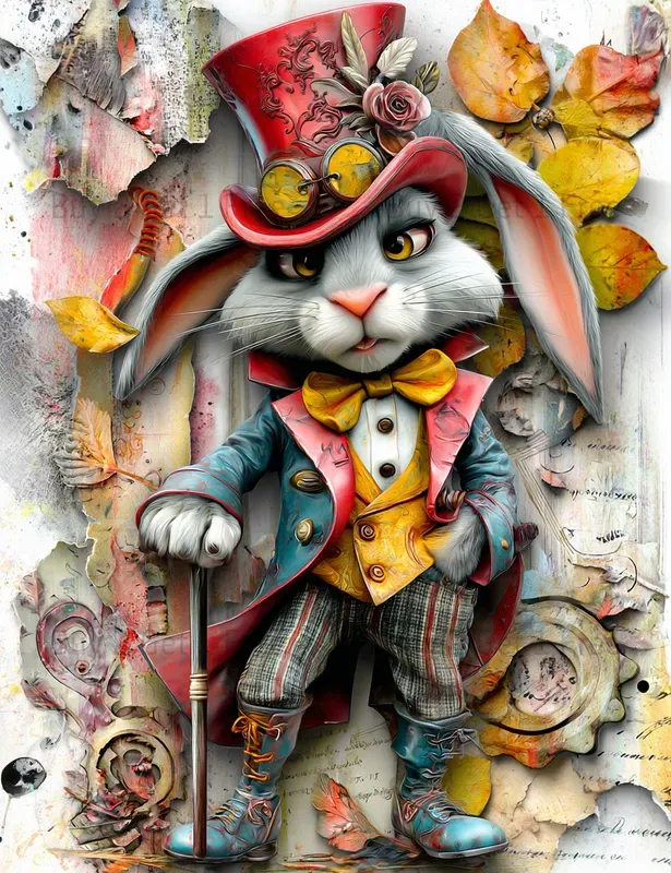 Alice In Steampunk World Junk Journals