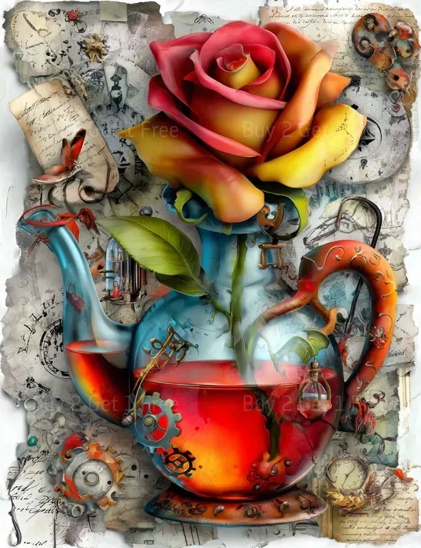 Alice In Steampunk World Junk Journals