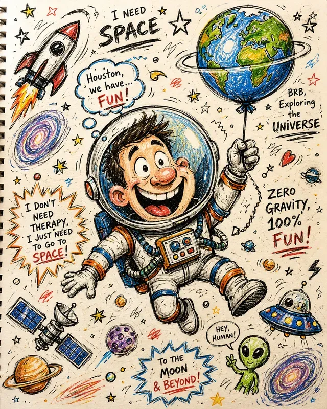Hand Drawn Caricature Art