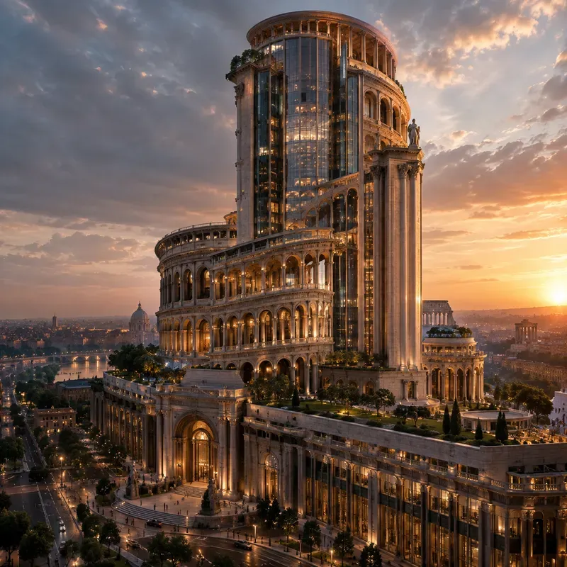 Impossible Architectural Fusions