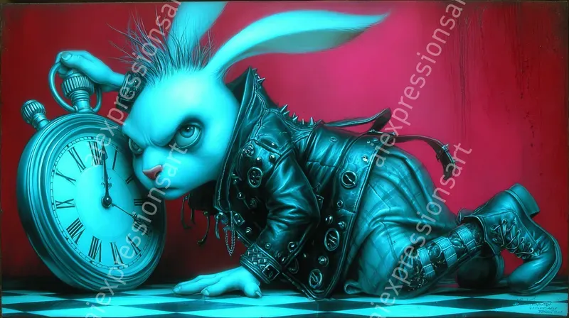Neon Popsurrealism And Dark Wonderlands
