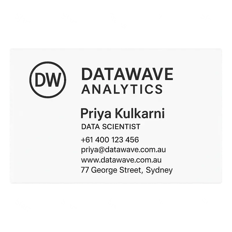 Realistic Business Card Templates