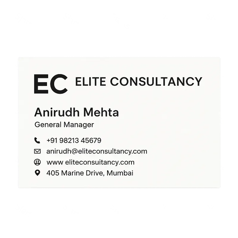 Realistic Business Card Templates