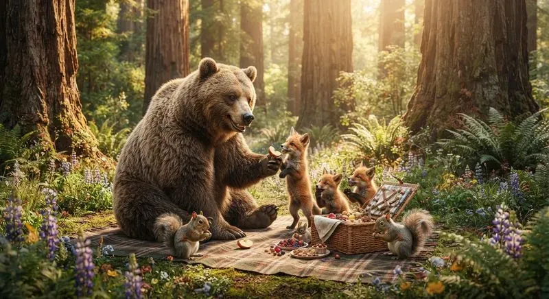 Happy Forest Animals