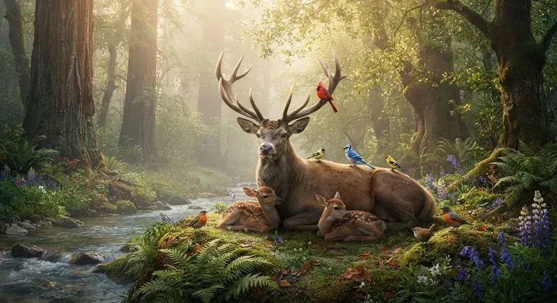 Happy Forest Animals