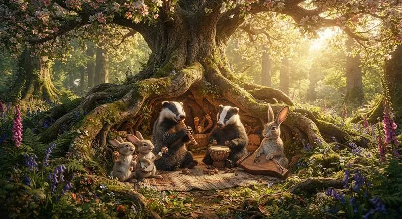 Happy Forest Animals