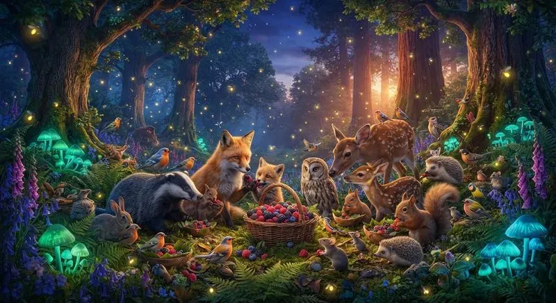Happy Forest Animals
